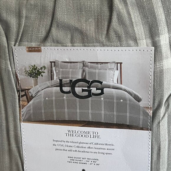 UGG 'Callie' King Duvet Set - new in package - Picture 2 of 7